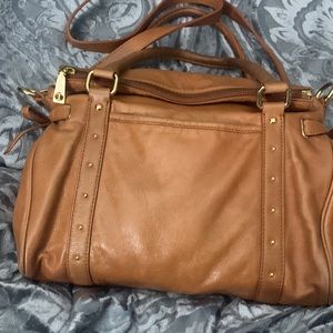 Talbots leather satchel purse